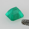 Smaragd aus Kolumbien als faccetiertes Achteck geschliffen 0,78 kts-Edelsteine