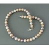 Perlenkette multicolour Süßwasser Zuchtperlen 43 cm lang-Perlenketten