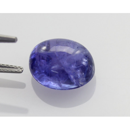Tansanit Cabochon - 10,16 Karat-Edelsteine