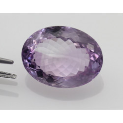 Amethyst Rosa Amethyst oval facettiert 31,85 Karat