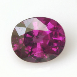 Rhodolith-Granat violett - oval 1,27 ct