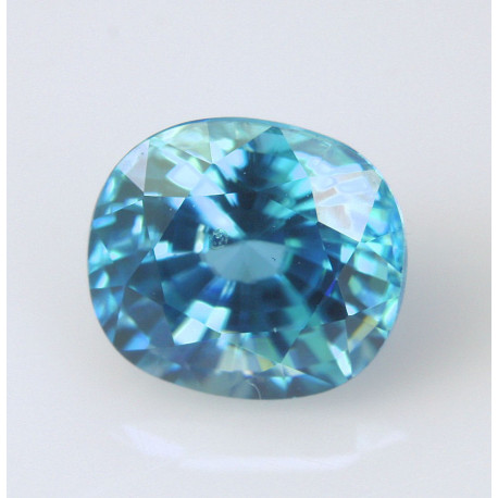 Zirkon blau - oval 2,09 ct-Edelsteine