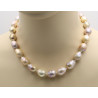 Süßwasser- Perlenkette multicolour Barock 46,5 cm-Perlenketten
