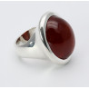 Silber-Ring mit Spessartin-Granat von 50,5 ct Ringgröße 55-Silberringe
