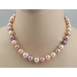 Perlenkette - Süßwasser Perlen multicolour 45,5 cm lang