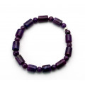 Sugilith Armband Buddha Armband Sugilith violett ca. 18,5 cm lang dehnbar-Edelstein-Armbänder